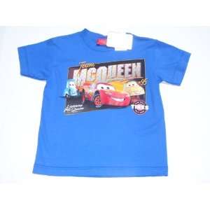  Disney Pixar Cars McQueen Guido Luigi T Shirt Kids Size M 