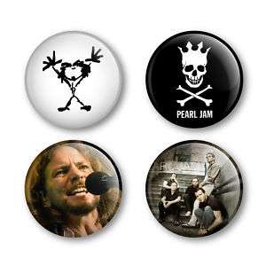 Pearl Jam Eddie Vedder Badges Buttons Pins Tickets  New  
