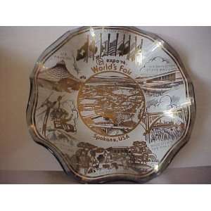  Expo 74 Worlds Fair Collector Plate, Spokane, USA, 7 