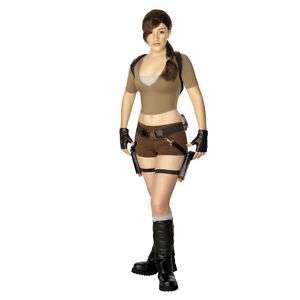Womans S Game Tomb Raider Lara Croft Deluxe Costume  
