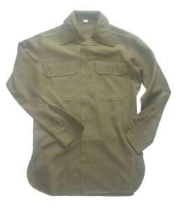 US AMERICAN ARMY WOOL SHIRT  WW2 REPRO   ALL SIZES  