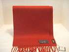 Red coach scarf  