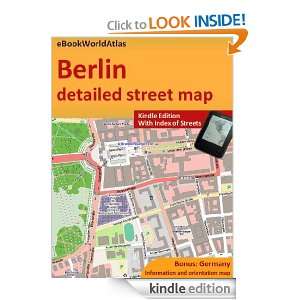 Map of Berlin (Germany) eBookWorldAtlas Team  Kindle 