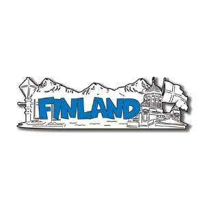  Scrapbook Customs   World Collection   Finland   Laser Cut 