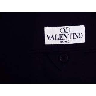 VALENTINO Men Italian Navy 3Btn Blazer Suit Jacket 42 L  