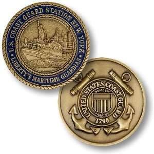  USCG Station New York Challenge Coin 