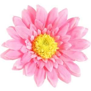  Pink Silk Daisy Flower Clip: Beauty