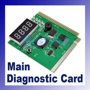 POST 4 PC ISA PCI Diagnostic Card Analyzer Tester Probe  