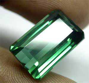 Nice6.65ct Attractive Chrome Green Tourmaline Emerald  
