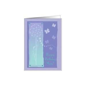  Milkweed & Butterflies Mother Birthday Card Health 