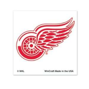 Detroit Red Wings 4 Pack Face Tattoos 