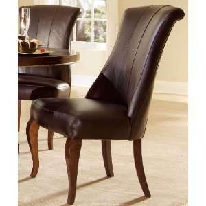 Bob Mackie Home Signature Leather Uph Side Chair (Set of 2)   American 