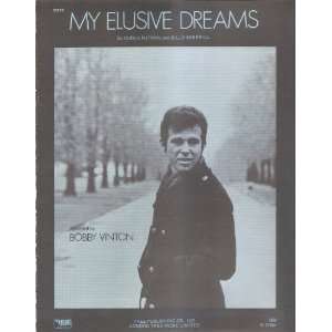    Sheet Music My Elusive Dreams Bobby Vinton 207 