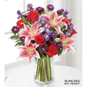 FTD Flowers   Stunning Beauty Flower Bouquet   Vase Included:  