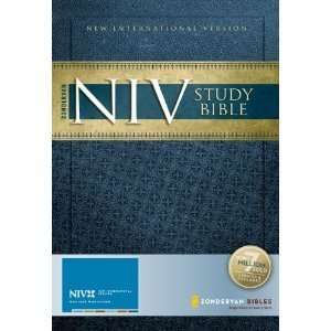  Zondervan NIV Study Bible [Hardcover]: ZONDERVAN: Books