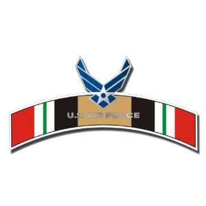  United States Air Force Iraq Ribbon Decal Sticker 3.8 