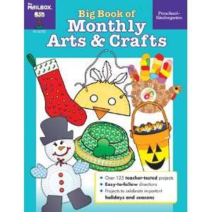   Book Of Monthly Arts & Crafts By The Education Center: Toys & Games