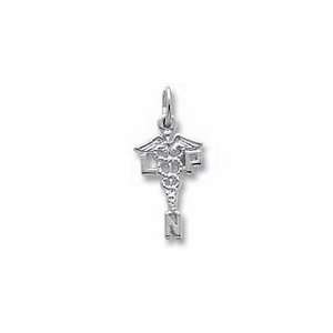  Licensed Practical Nurse Charm   10k Yellow Gold Jewelry