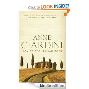 Advice for Italian Boys Anne Giardini  Kindle Store