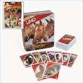 RTD Auctions   UNO Horses Card Game in Tin