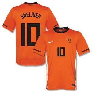  10 11 Holland Home Jersey + Sneijder 10 (Fan Style 