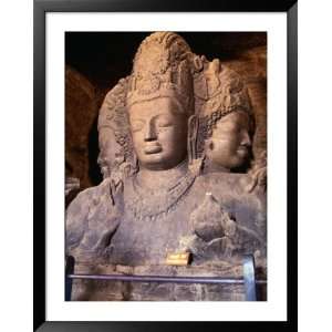  Elephant Cave Temple, Mumbai, India Styles Framed Art 