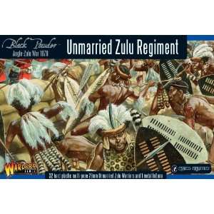  Black Powder 28mm Unmarried Zulu Regiment Toys & Games
