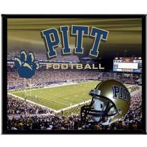 Pittsburgh PITT Panthers NCAA Basketball 8 X 10 Framed Logo Wall 