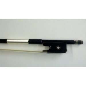  1/2 High Quality Fiberglass Viola Bow, Black Musical Instruments