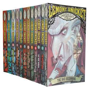 Series of Unfortunate Events 13 full Books Set Lemony Snicket 