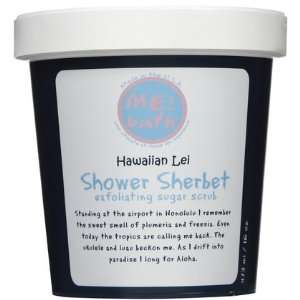 ME Bath Shower Sherbet Sugar Scrub Hawaiian Lei 16 oz (Quantity of 2)