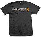 uncharted 3 drakes deception t shirt limited edition game ps3 console 