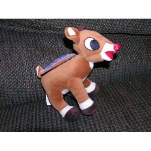    Plush Rudolph the Red Nosed Reindeer Bean Bag Doll: Toys & Games