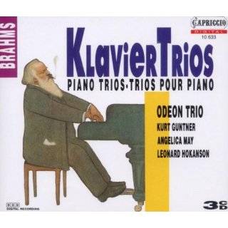 Trio Piano Complete by J. Brahms ( Audio CD   1993)