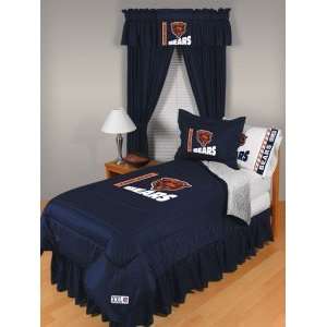  Chicago Bears Locker Room Bedroom Set, Full: Sports 
