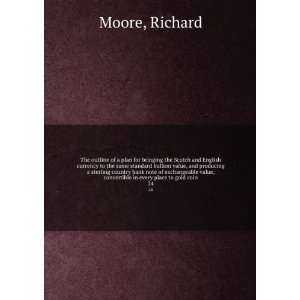   , convertible in every place to gold coin. 24 Richard Moore Books