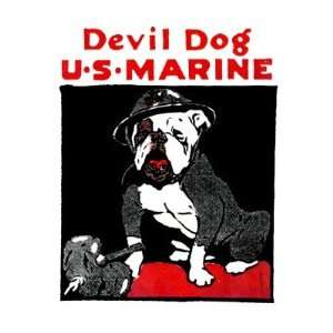  WWI Marine Corps Devil Dog Greeting Cards Health 