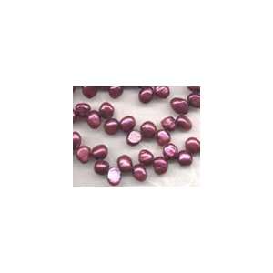  Raspberry Teardrop Nugget Pearls Arts, Crafts & Sewing