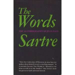  Words Autobiography of Jean Paul Jean Paul Sartre Books