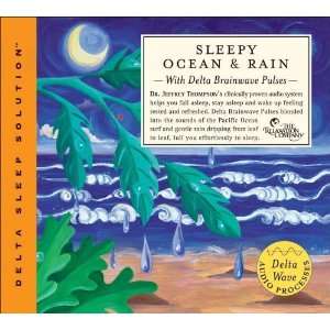  Sleepy Ocean & Rain [Audio CD] Jeffrey Thompson Books