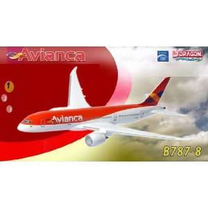  Avianca Airlines B787 8 1 400 Dragon Wings Toys & Games