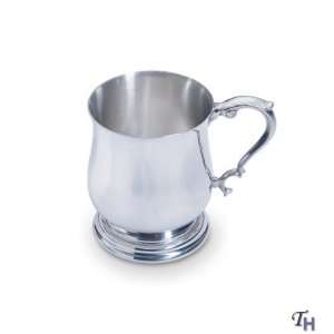   Pewter Cup Tankard Pewter Baby Cup H. 3 1/4 Inch: Home & Kitchen