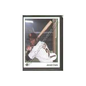  1989 Upper Deck Regular #30 Jerald Clark RC, San Diego 
