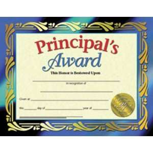   SCHOOL PUBLISHING CERTIFICATES PRINCIPALS AWARD 30 PK 