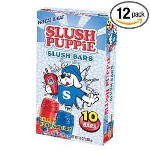 Slush Puppie Slush Bars, 10 Count (Pack: Grocery & Gourmet Food