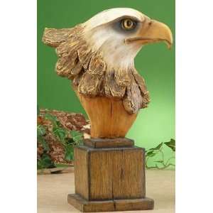  Faux Wood Eagle Collectible Decoration Design Bird Hawk 