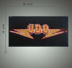 Udo   Embroidered patch  