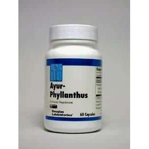  Ayur Phyllanthus 60 Capsules   Douglas Laboratories 