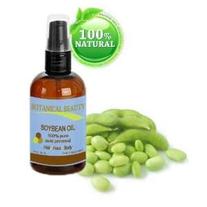  Botanical Beauty Soybean Oil, 100% Pure, Cold Pressed 1 