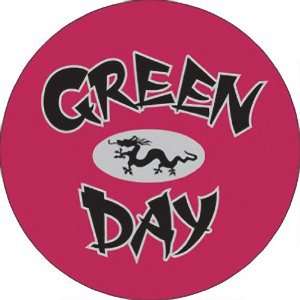  GREEN DAY CHINESE DRAGON BUTTON